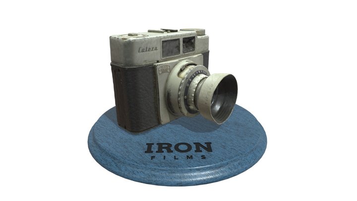 Vintage camera 1960 3D Model