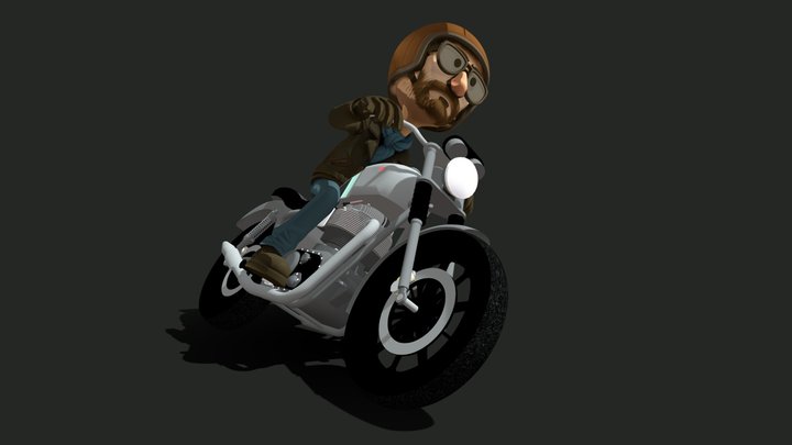 Guy Targibson - Royal-Enfield-350 – Modelo 3D gratuito STL