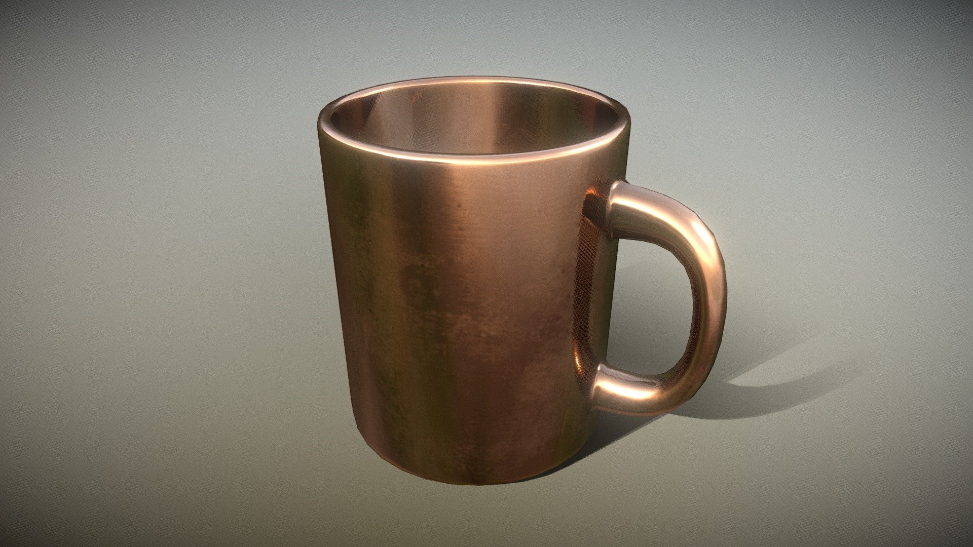 Coffee Cup Copper Version