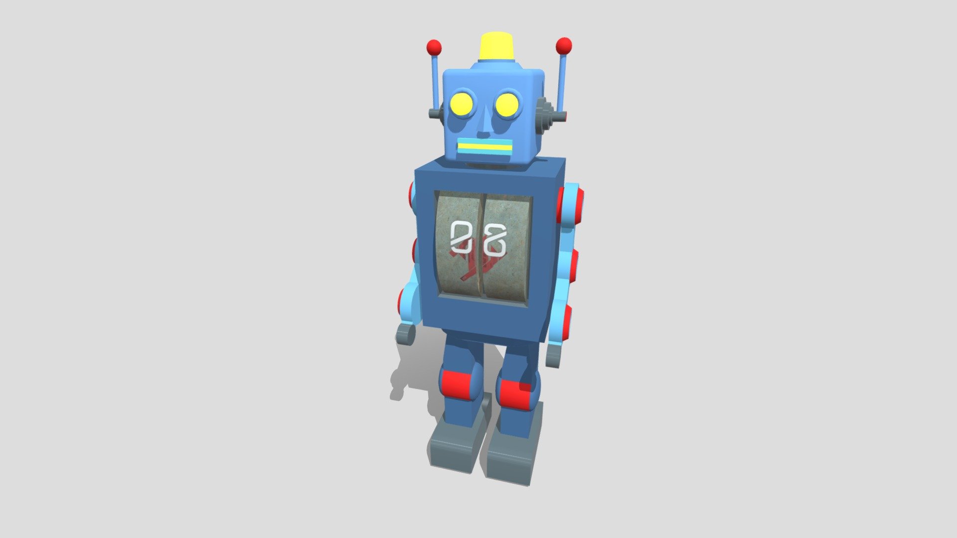 Robot - 3D model by EQ (@ErichBrutus) [dfec9dd] - Sketchfab