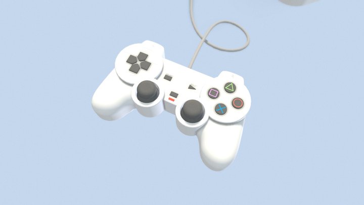 PlayStation One 3D Model