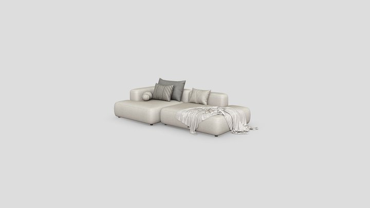 Мodern sofa 3D Model