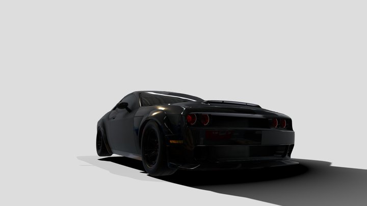 dodge-challenger-srt-demon-sdc 2 3D Model
