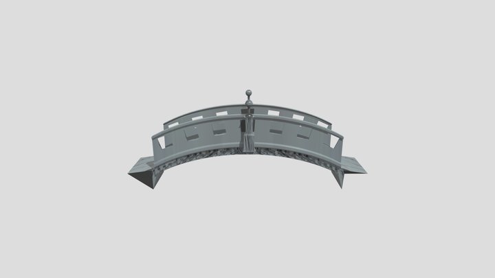 Renessance Bridge 3D Model