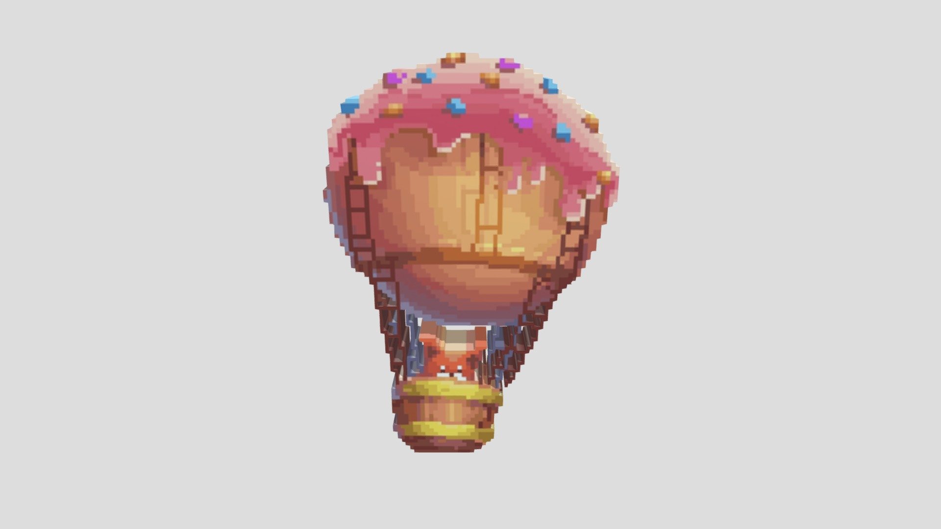 Fox In A Balloon