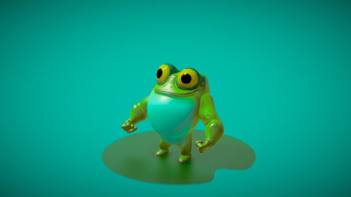 frog 3D Model