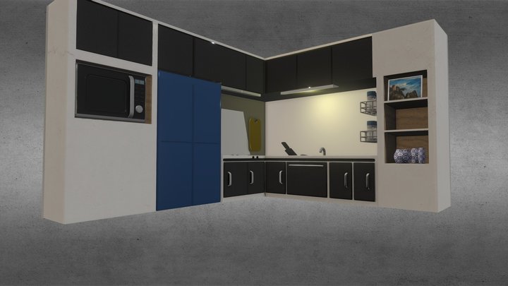 Kitchen_ Render 3D Model