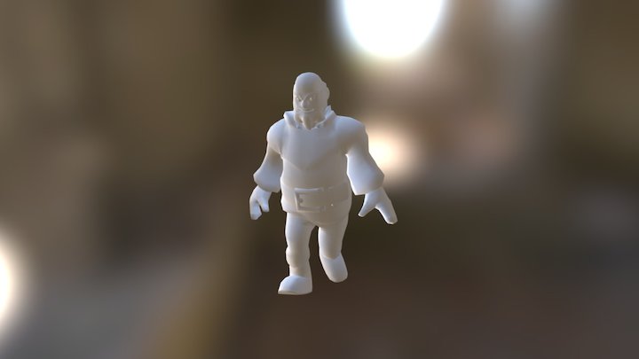 fat man 3D Model
