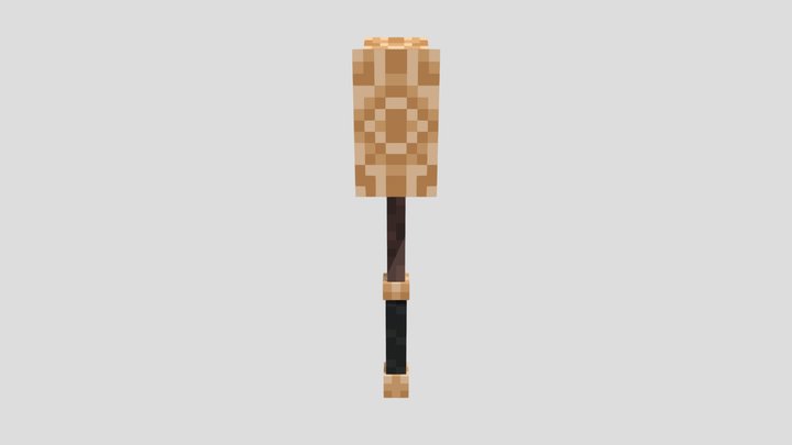 SteamPunk Hammer 3D Model