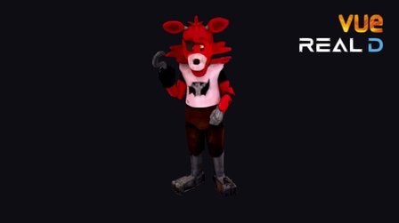 Foxy the Pirate 3D Model