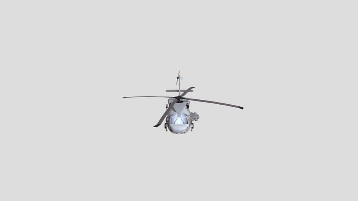 Boeing AH-64 Apache-Helicoptero 3D Model