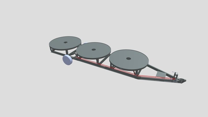 Lifting tackle for plastic barrels 3D Model