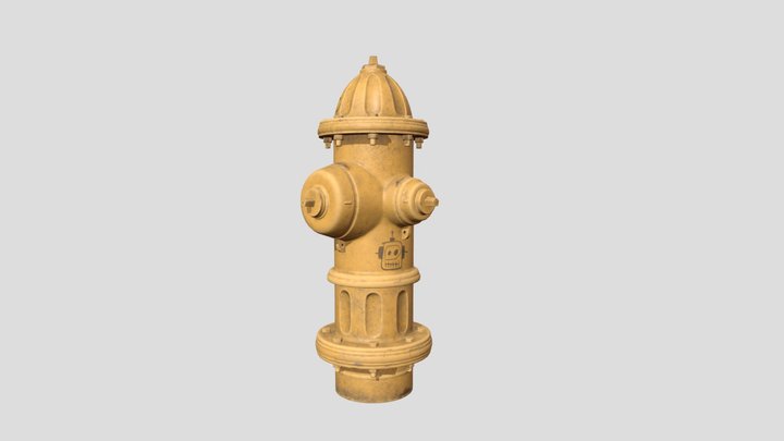 Hydrant GameDev Legend 3D Model