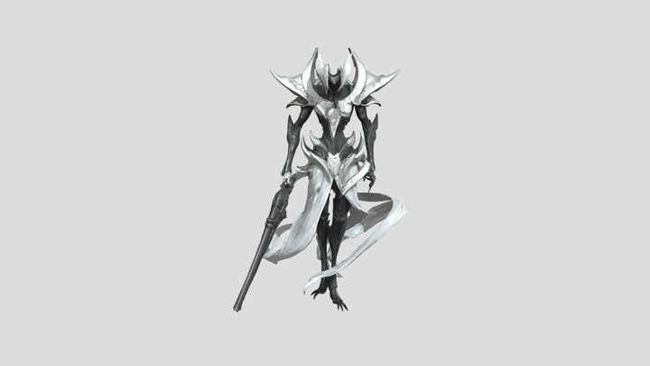 Ethereal Jhin League fan art 3D Model