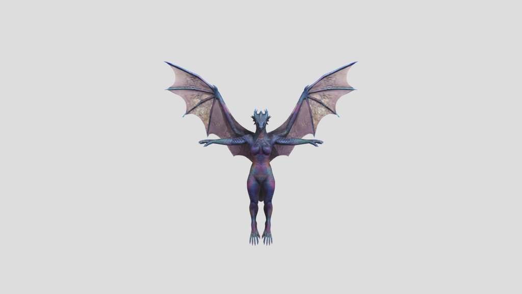 Dark dragon space villain Warcraft style