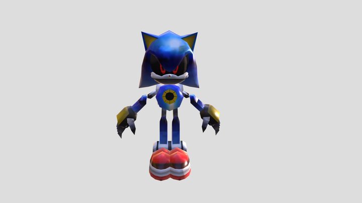 Sonic Adventure DX_ Director's Cut - Metal Sonic 3D Model
