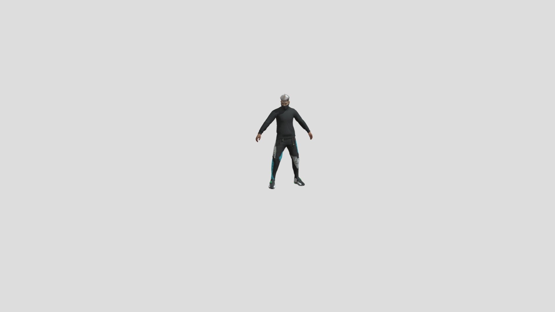Flame R 3D Character Model