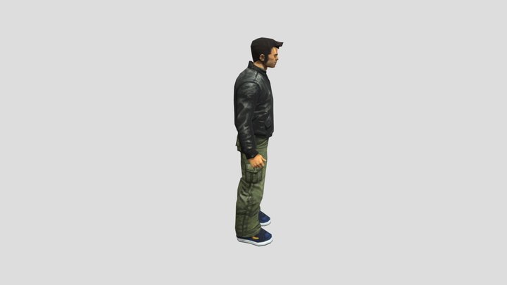 GTA III - Claude 3D Model