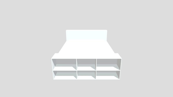 Bed Frame V2022 3D Model