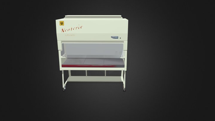 Biological safety box ,Ламинар-С 3D Model