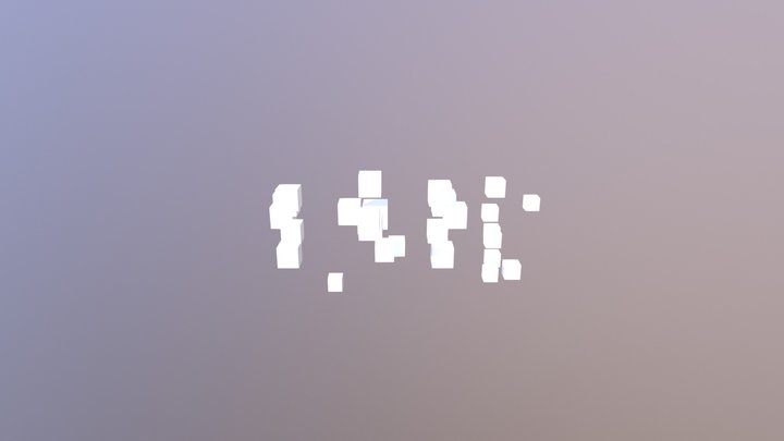 Cubes 3D Model