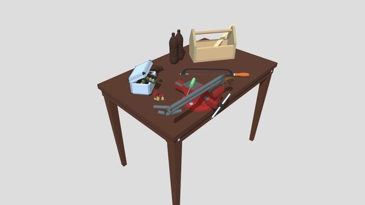 Верстак 3D Model