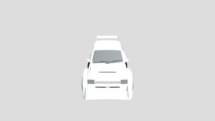MG Metro-6R4 Group-B lowpoly for 3D-printing