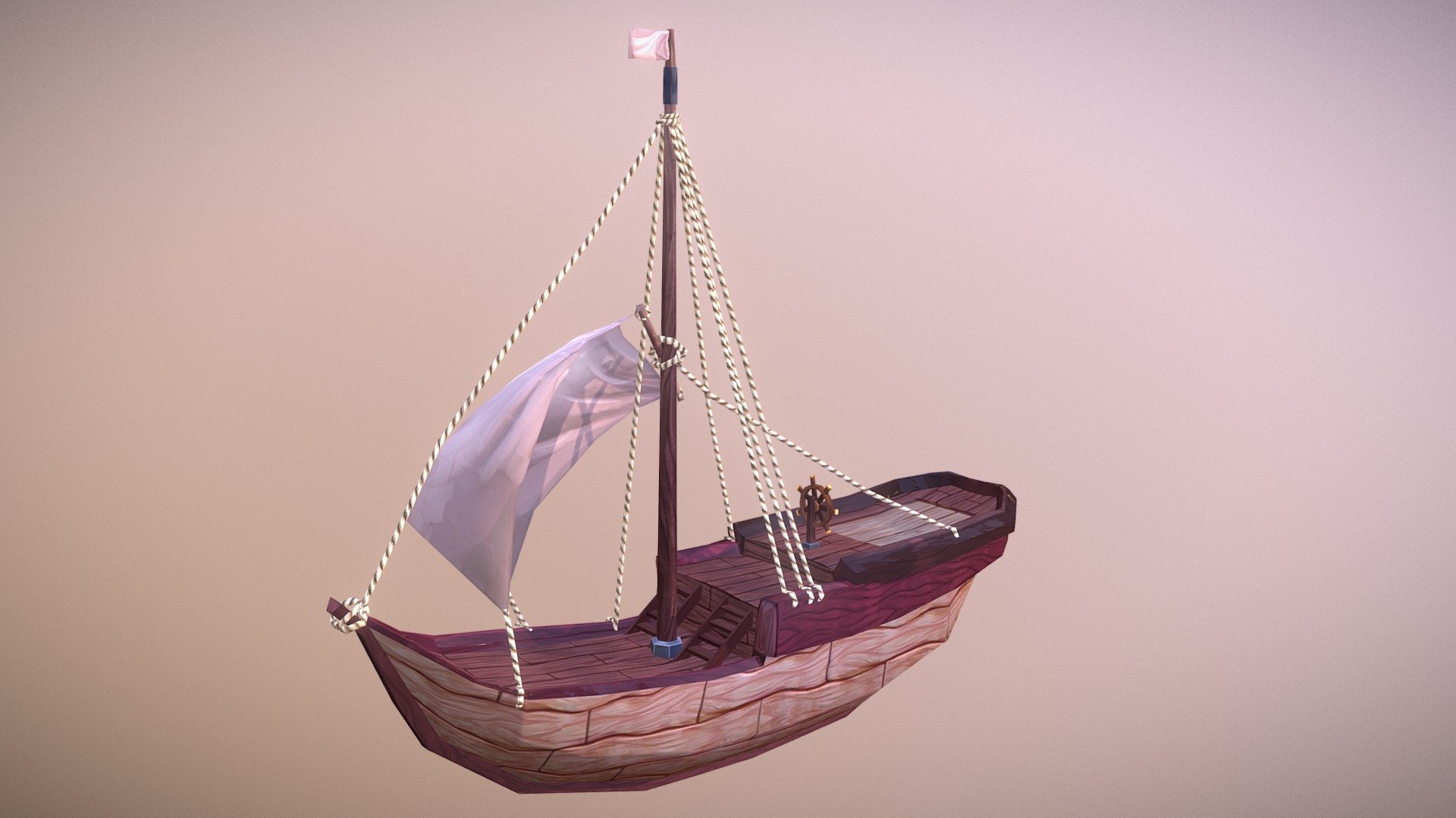 Asset - Low Poly Ship - 3D model by Dominika Malina (@DomMalina ...
