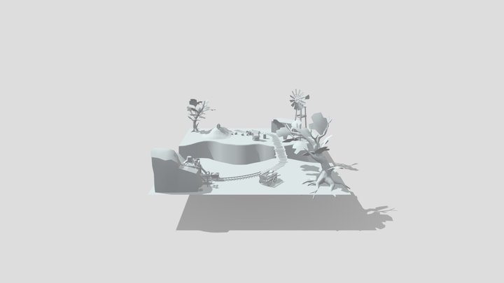Blocking 3D Model