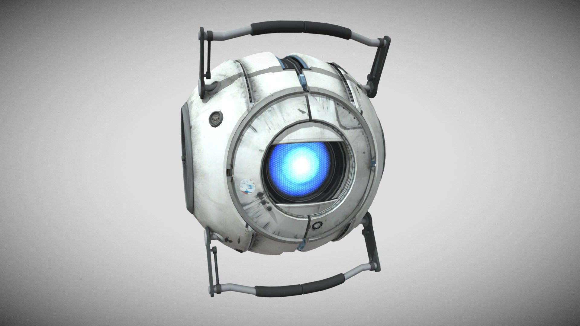 Wheatley - Download Free 3D model by Portaller (@ayo87) [dffe4ad ...