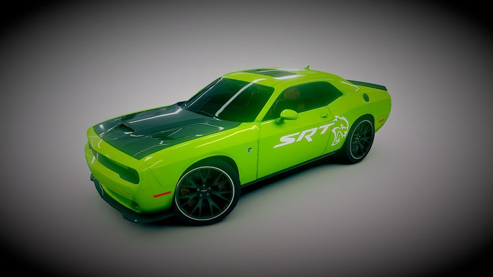 Dodge Challenger 3D Model
