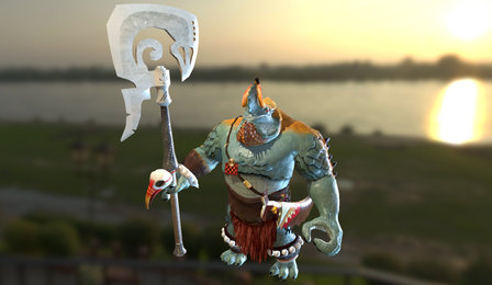 Chameleon champion 3D Model