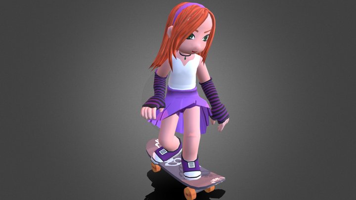 skatista 3D Model