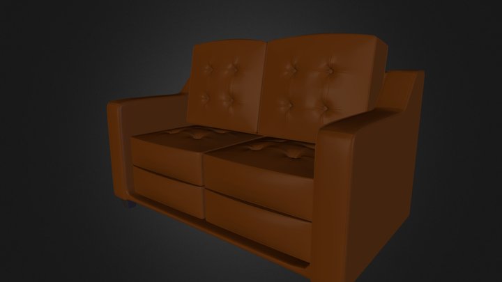 Sofa.3DS 3D Model