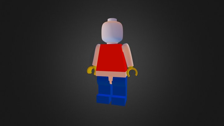 legoman 3D Model
