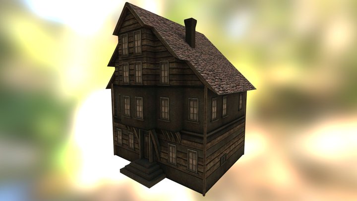 Big Old House – Kostenloses 3D-Modell STL