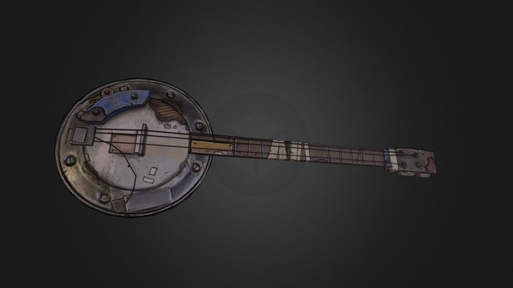 banjo 3D Model