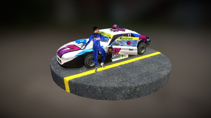 Hernan Rojas - MOE Racing team 3D Model