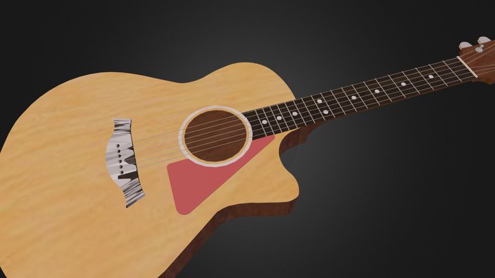 guitar 3D Model