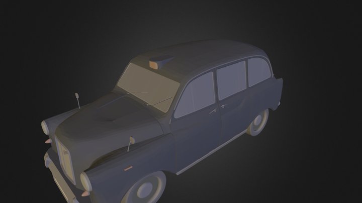 taxi.3ds 3D Model