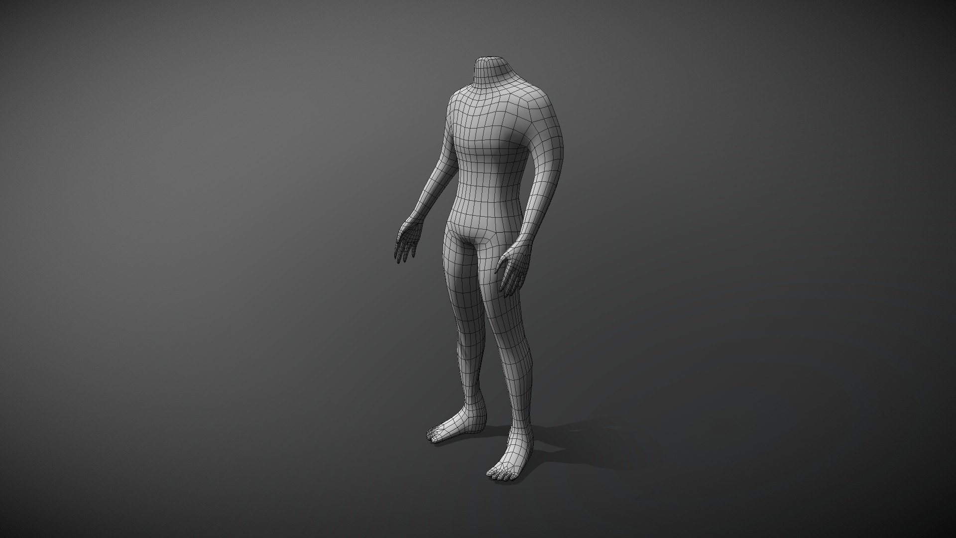 Headless Human Model