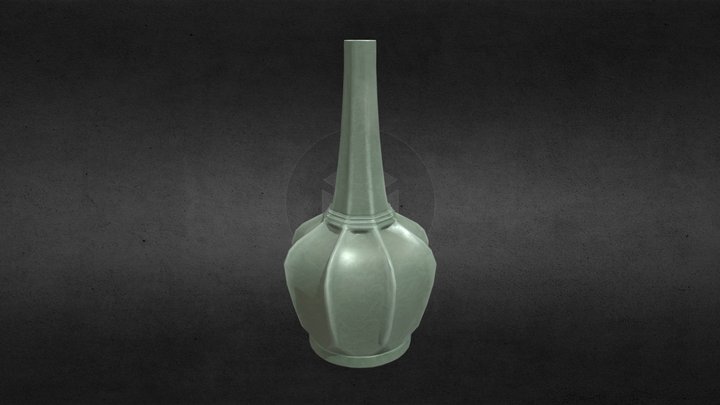 陕西扶风法门寺地宫出土的秘色瓷 3D Model