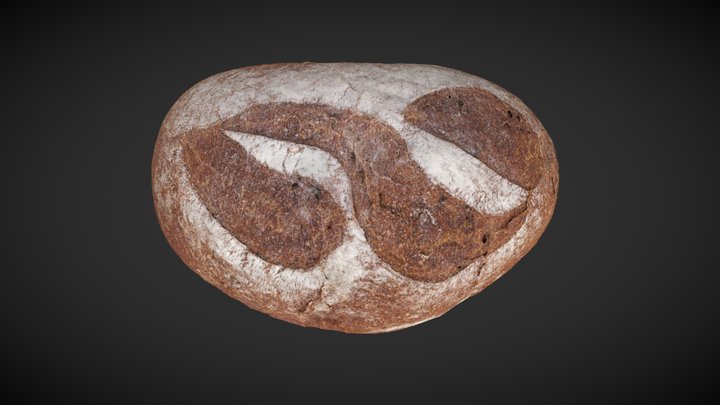 Bread Loaf 3D Model