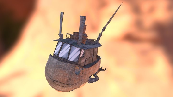 Vaisseau 3D Model