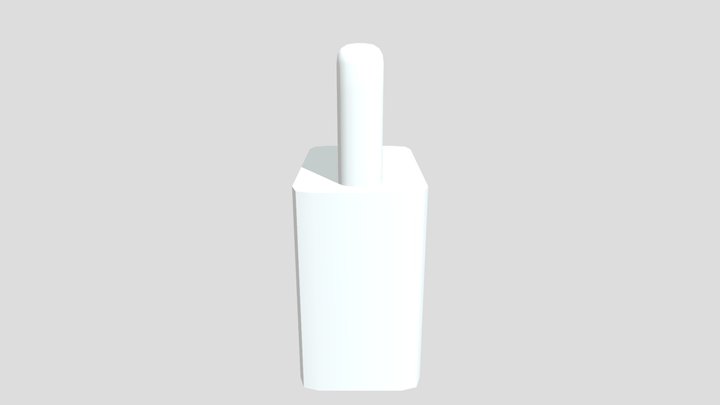 Padlock Closed 3D Model