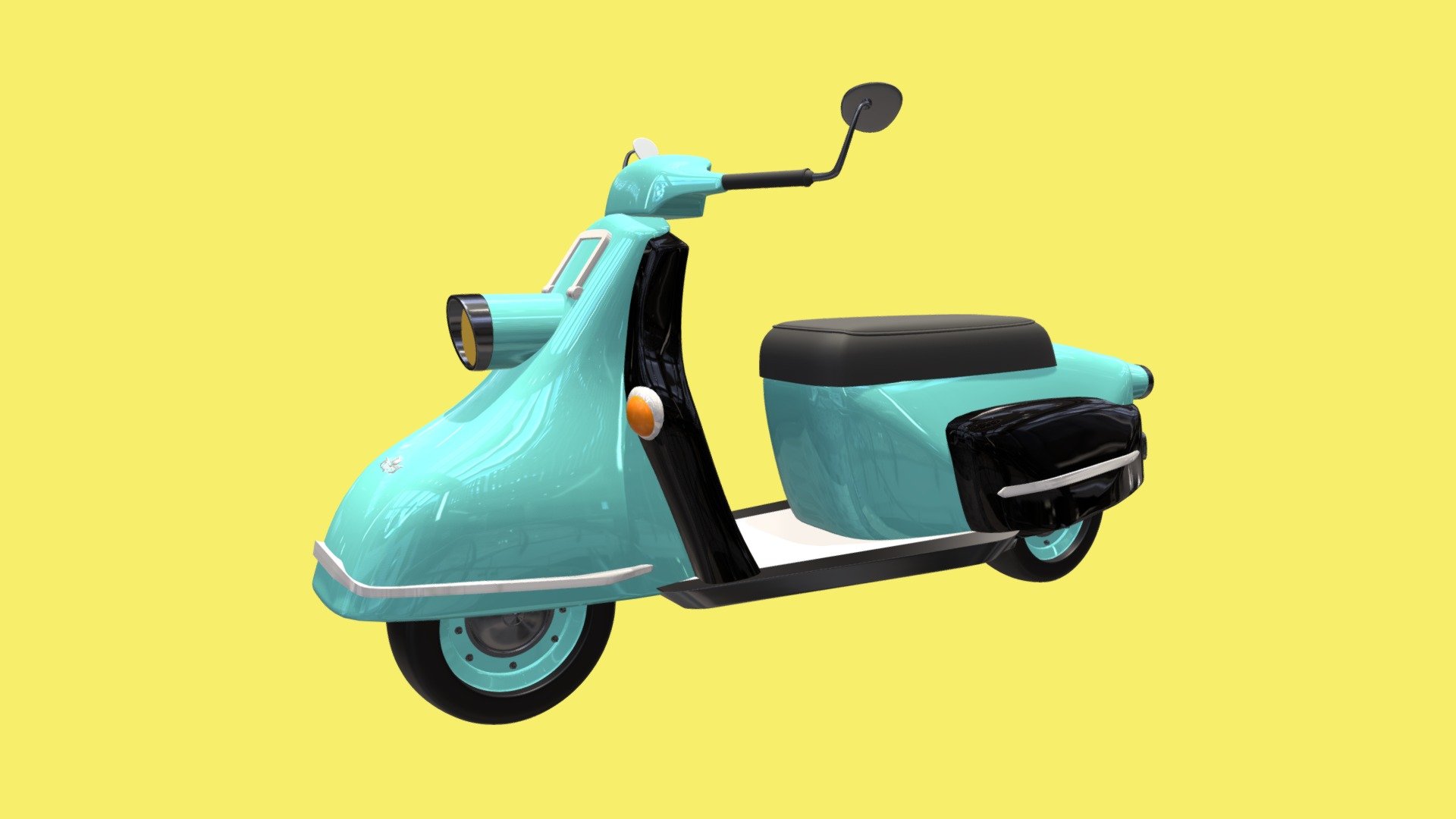 HEINKEL TOURIST 103-A - 3DDecember DAY 2 SCOOTER