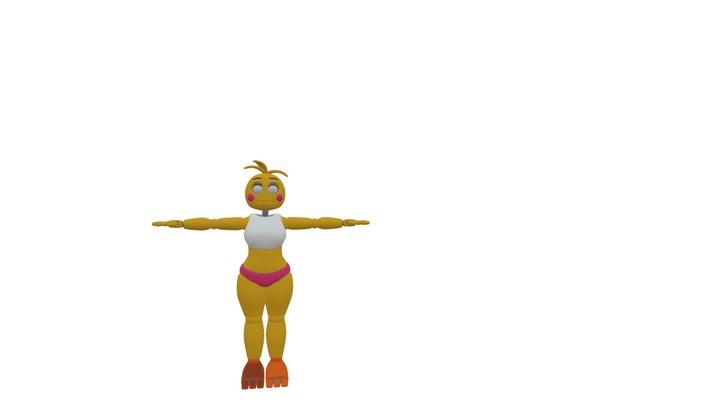 LT Toy Chica 3D Model