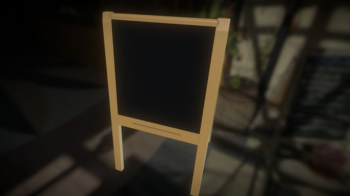 Street Stand 3D Model