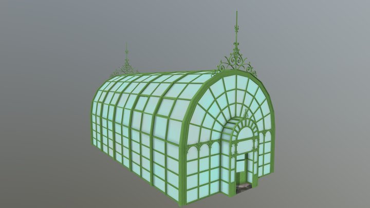 Greenhouse Victorian 3D Model
