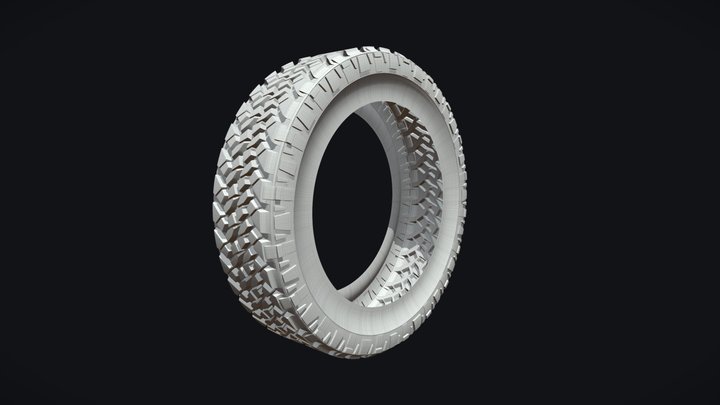 GAM401 Johnson Tire 3D Model
